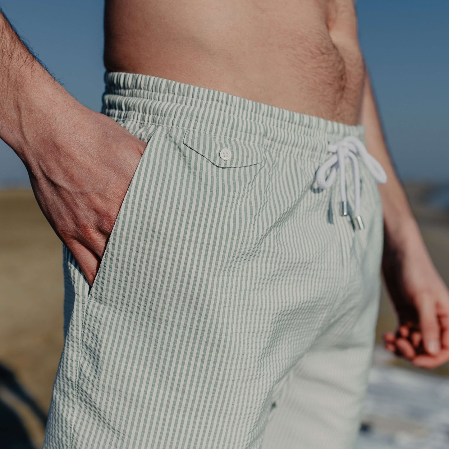 Le Maillot de Bain Seersucker