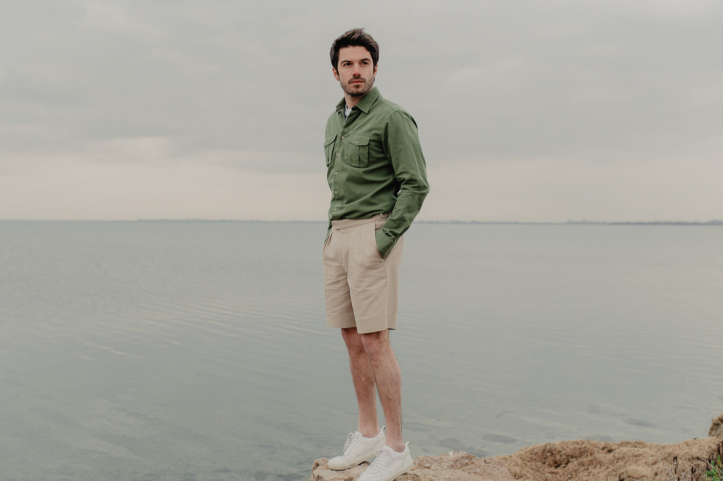 Le Short Tailleur Coton Biologique