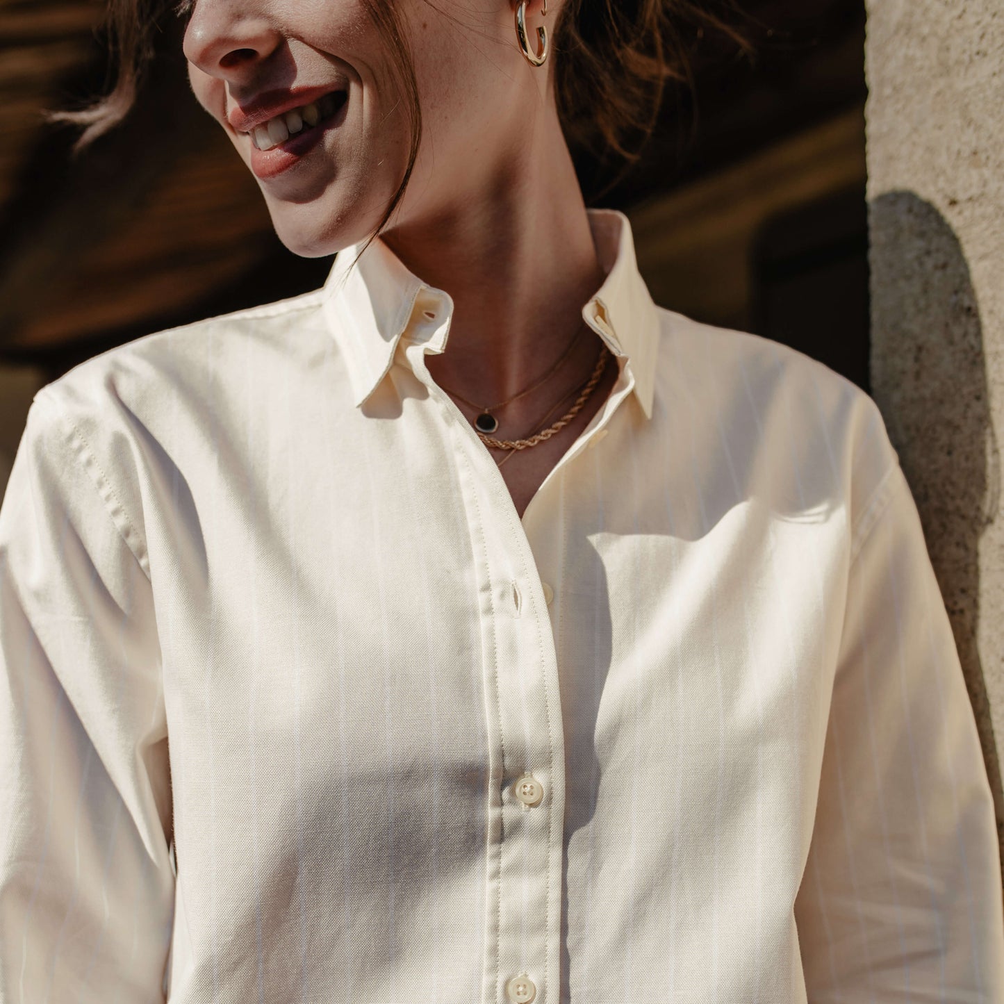 La Chemise Oxford Oeko-Tex Femme