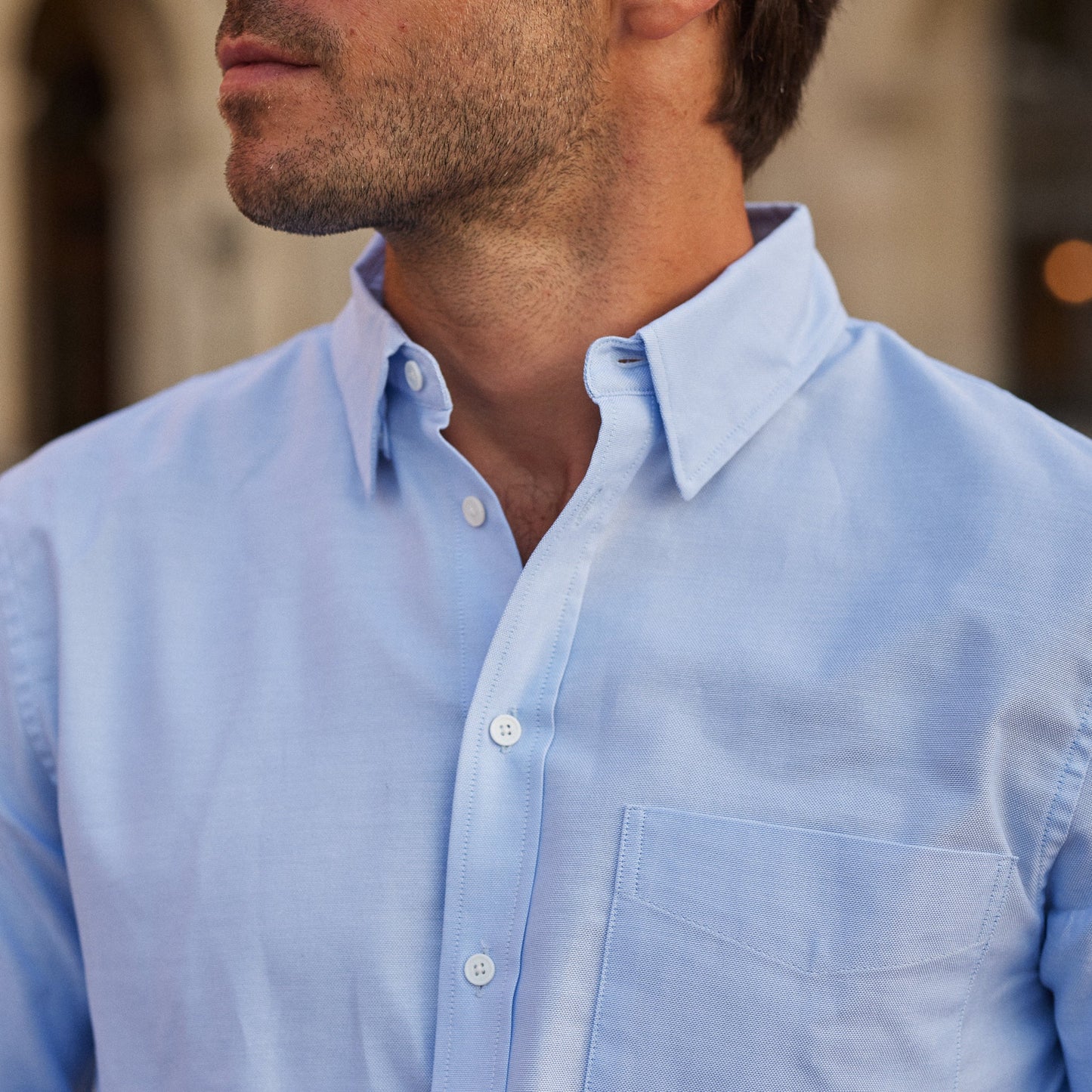 La Chemise Oxford Oeko-Tex Homme