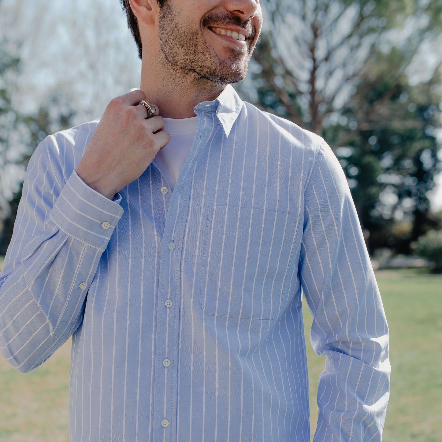 La Chemise Oxford Oeko-Tex Homme