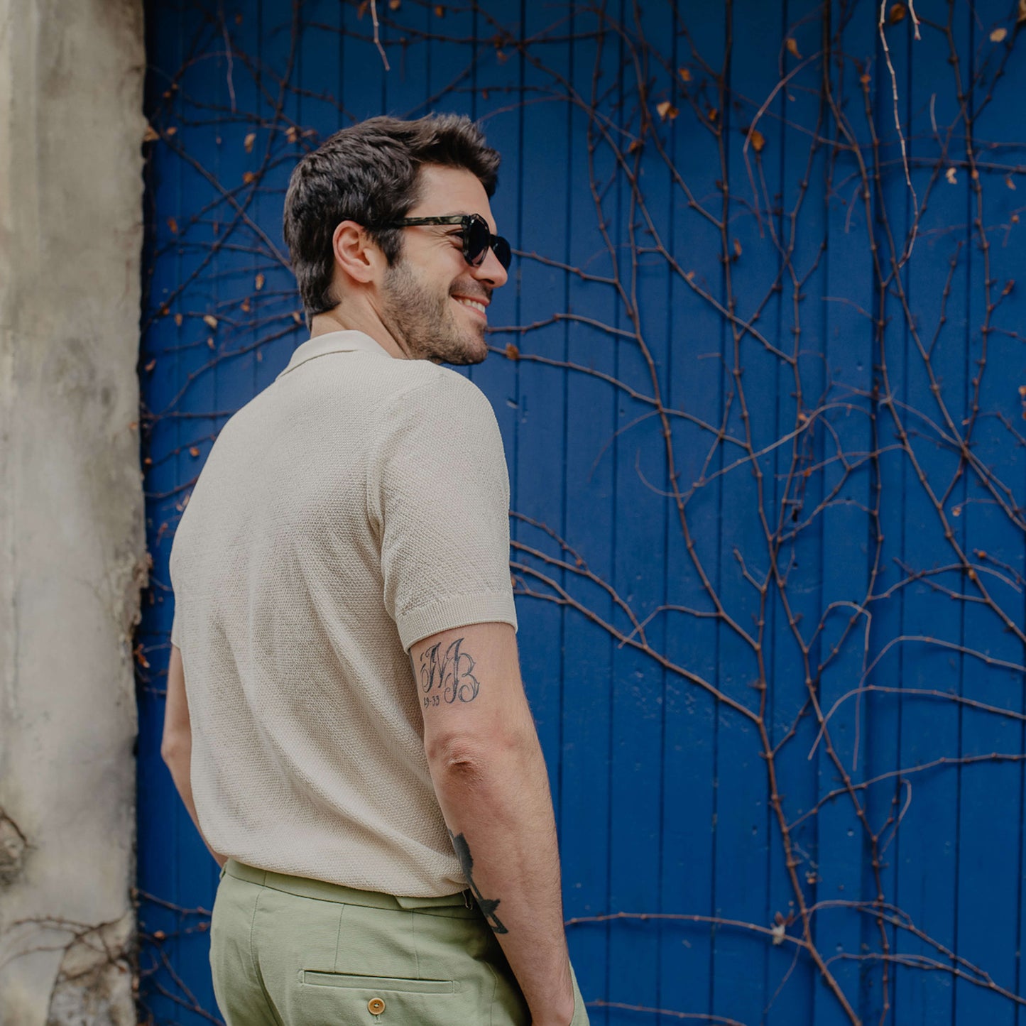 Le Polo Tricot Coton GOTS Homme