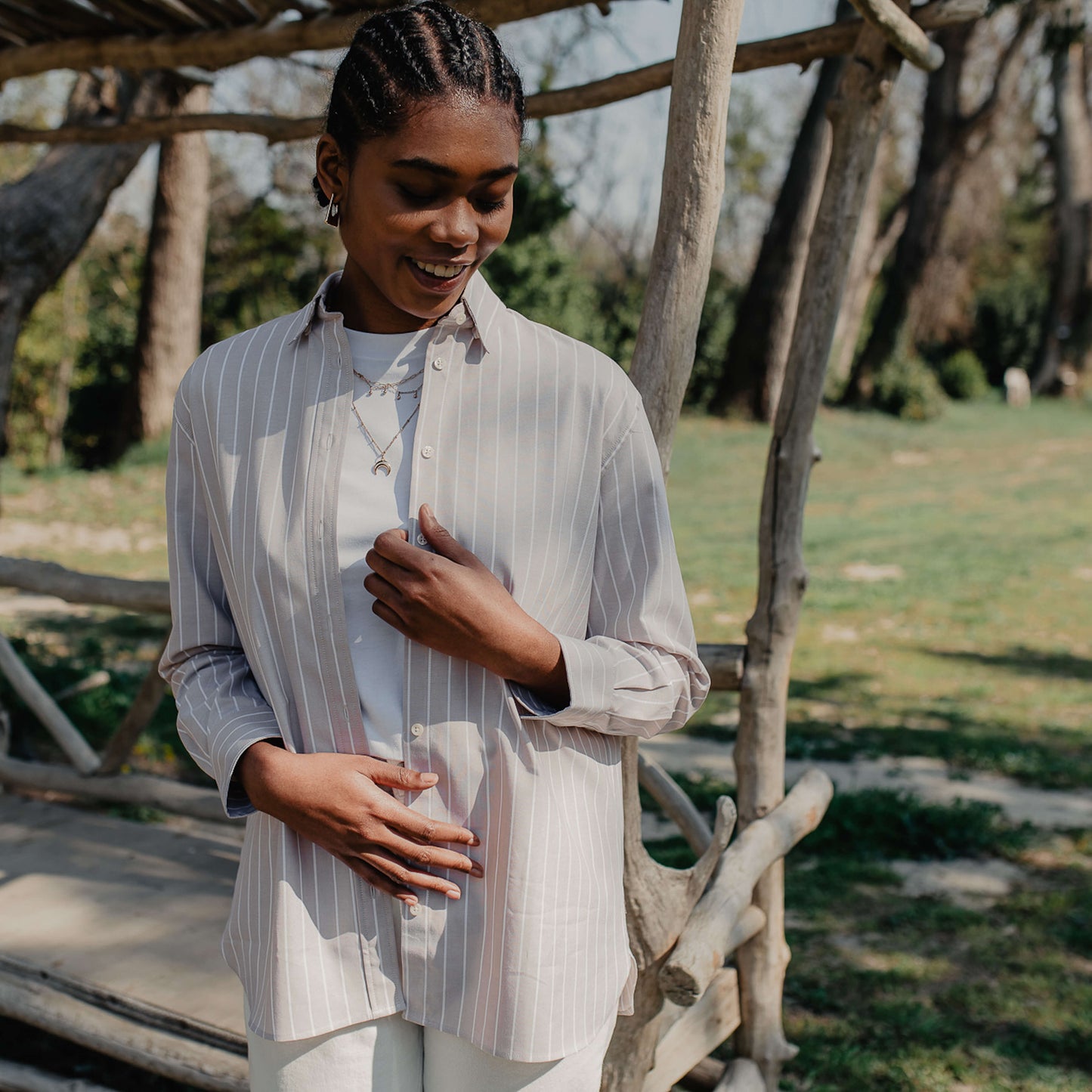 La Chemise Oxford Oeko-Tex Femme