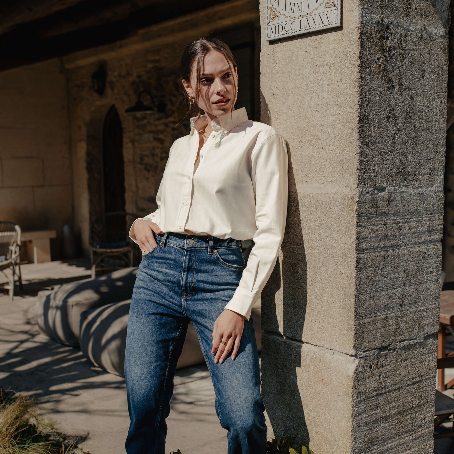 La Chemise Oxford Oeko-Tex Femme