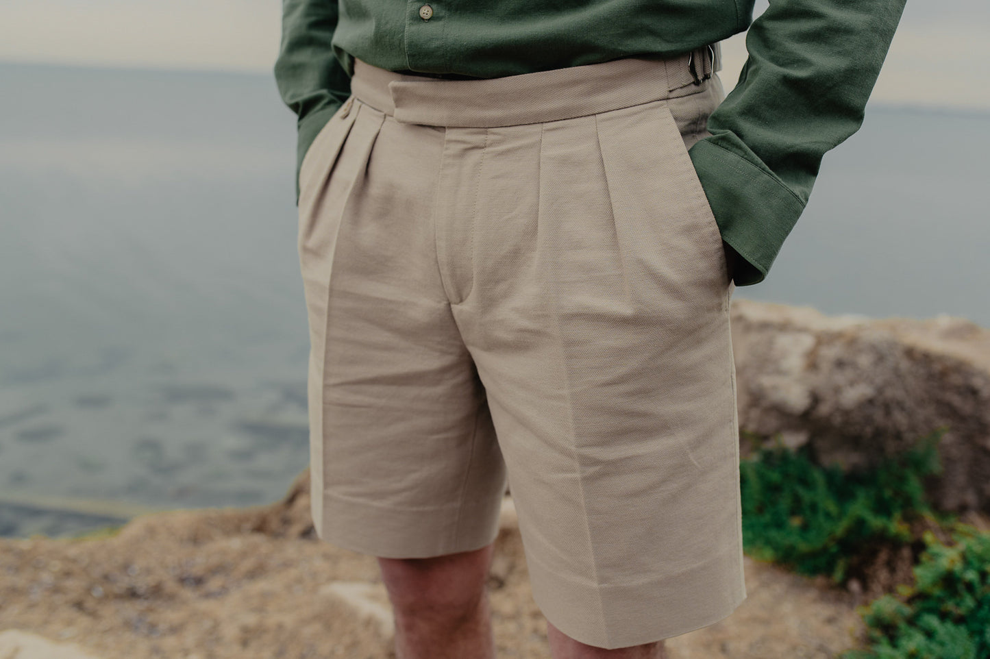 Le Short Tailleur Coton Biologique