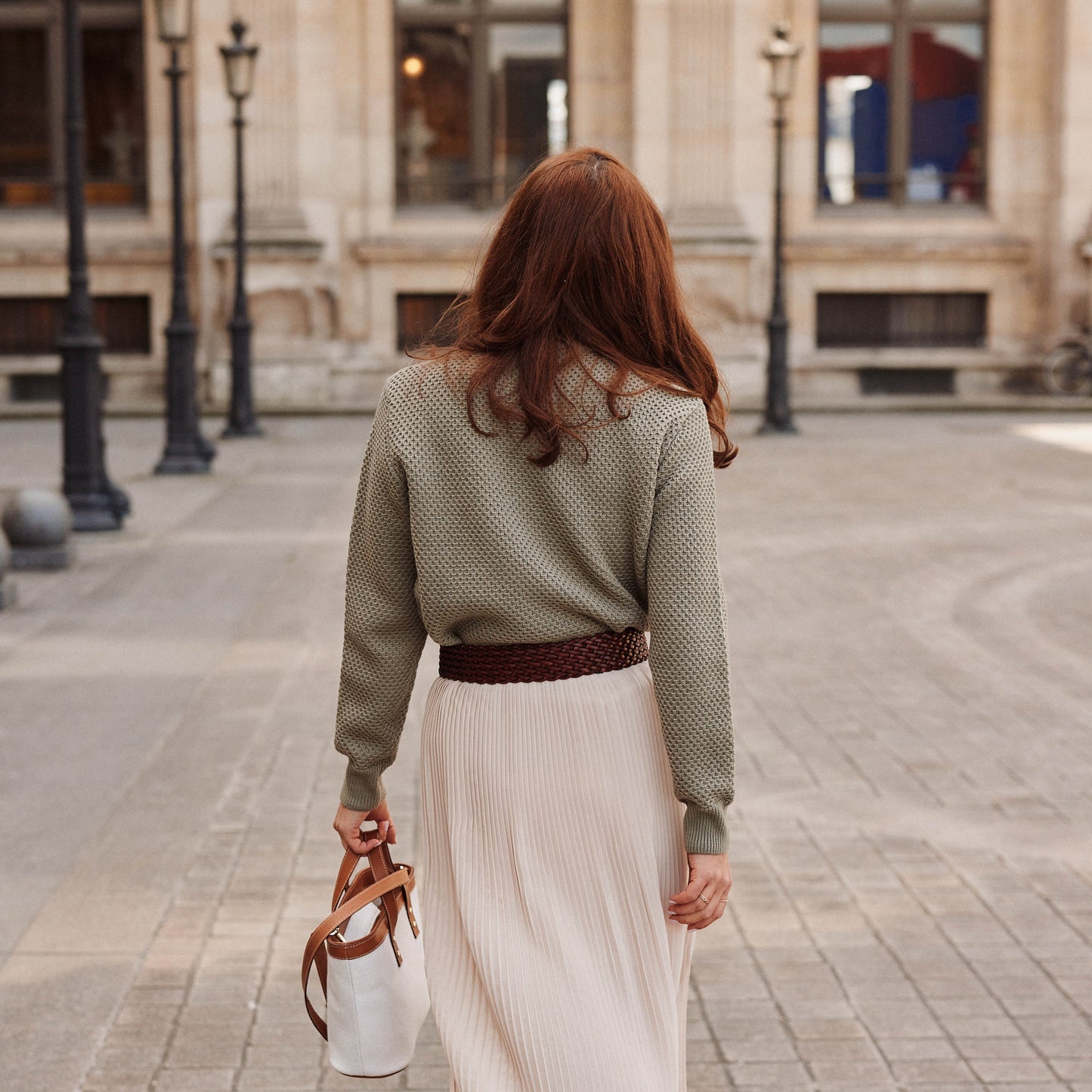 Le Pull Mérinos Nid d'Abeille Cannaregio