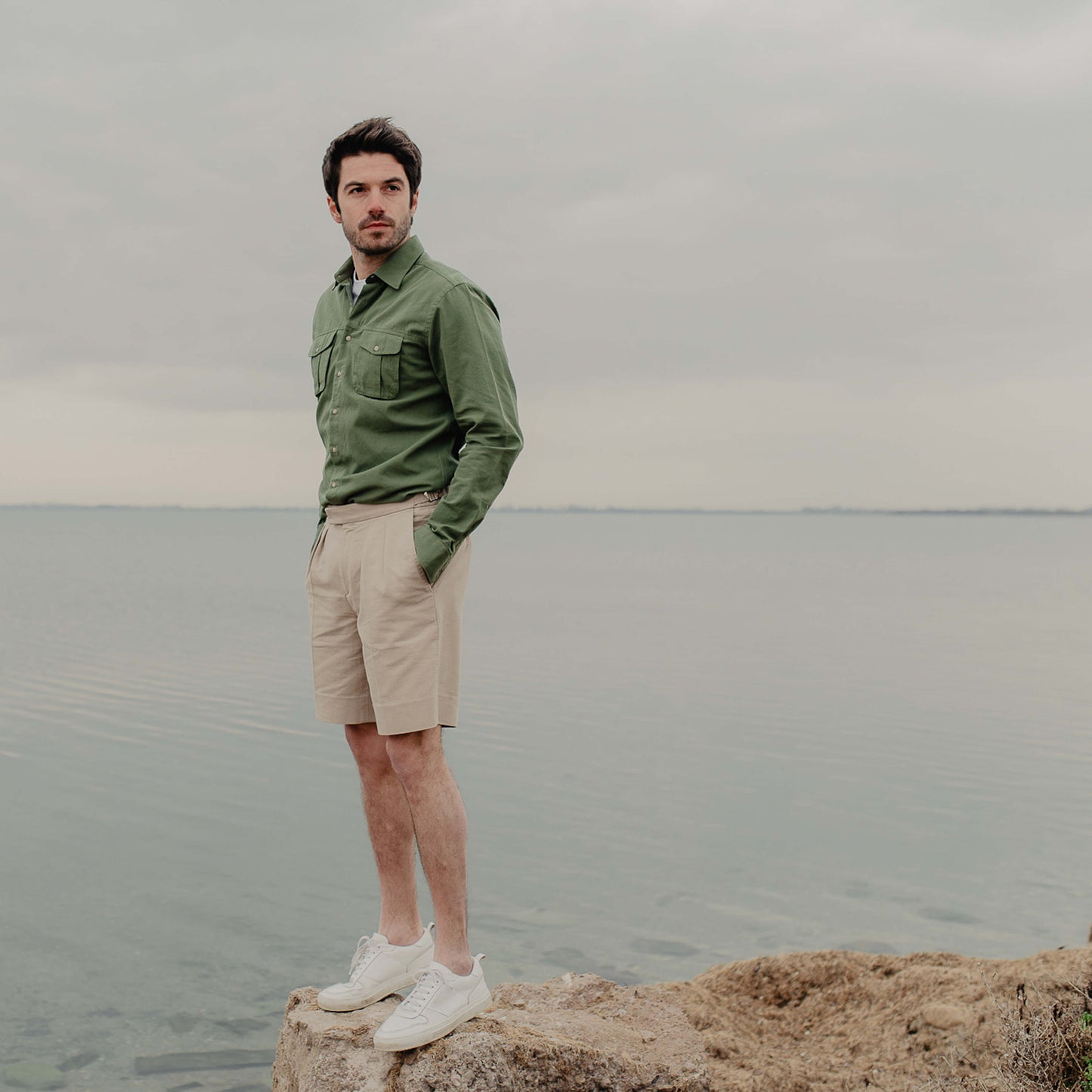 Le Short Tailleur Coton Biologique