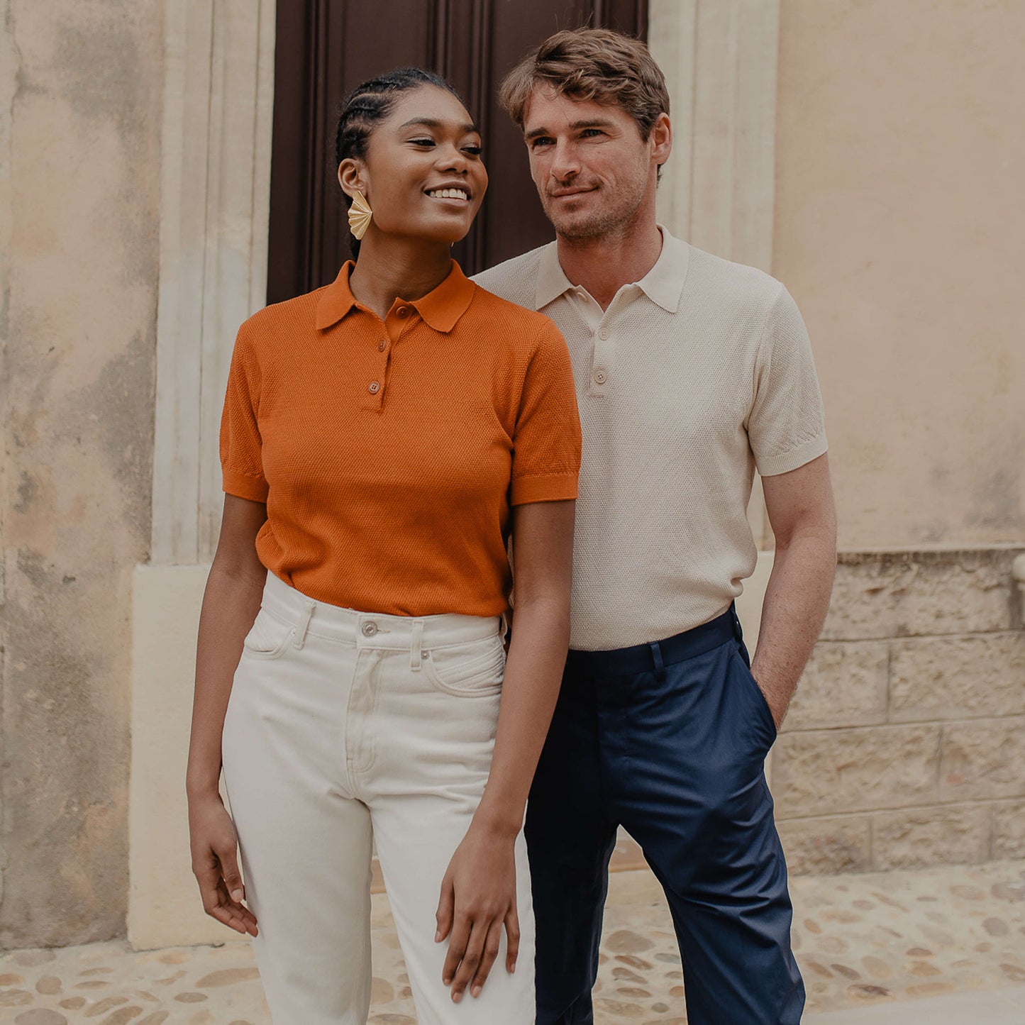 Le Polo Tricot Coton GOTS Femme