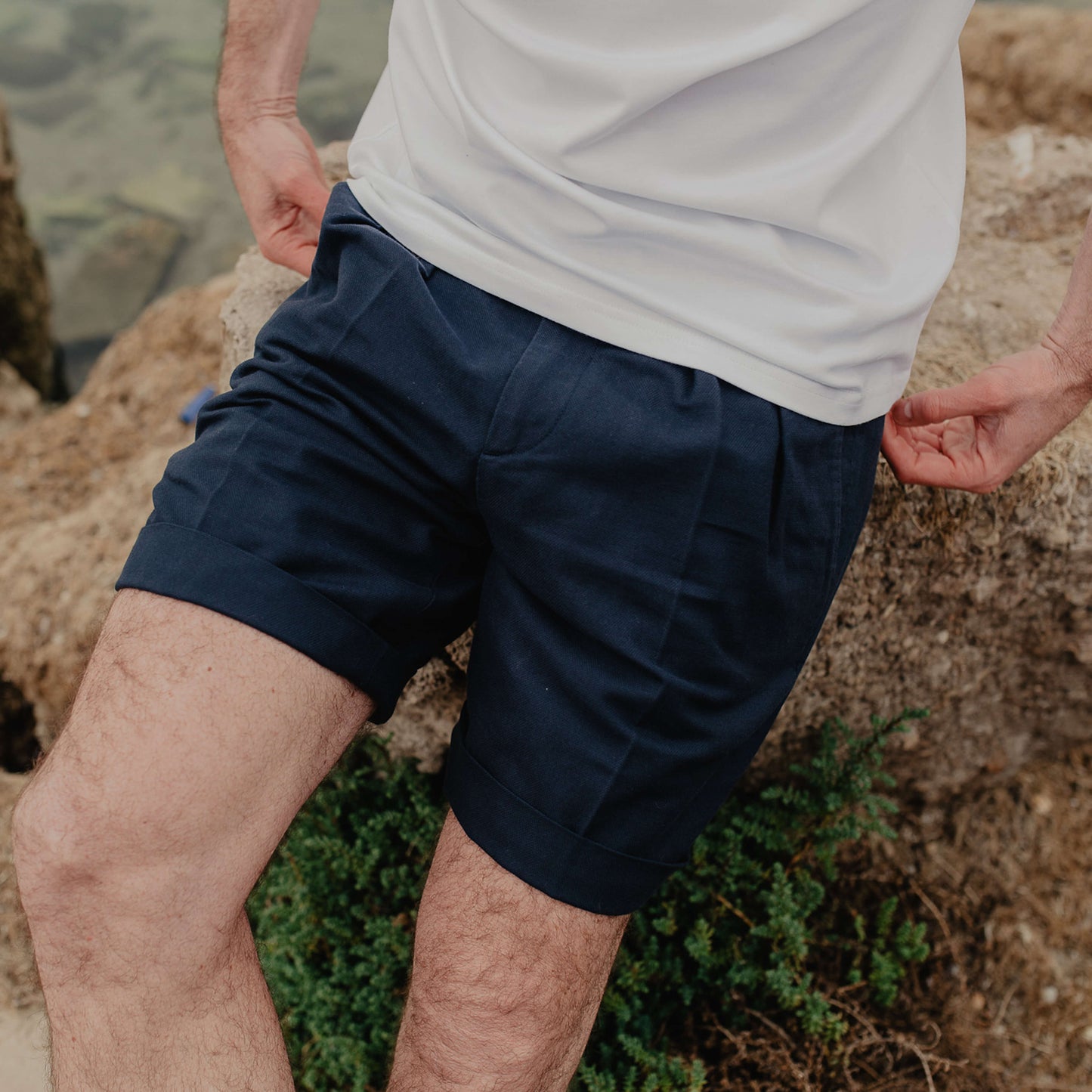 Le Short Tailleur Coton Biologique