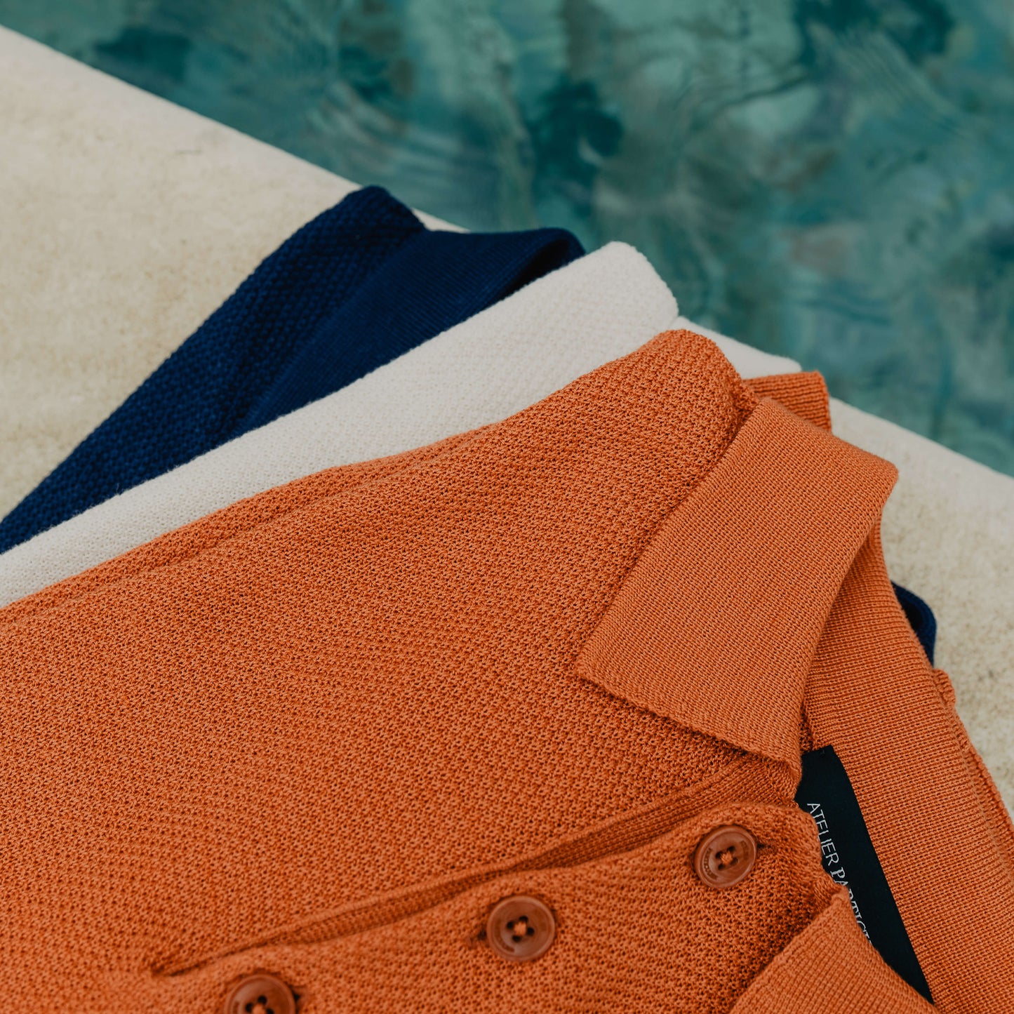 Le Polo Tricot Coton GOTS Homme