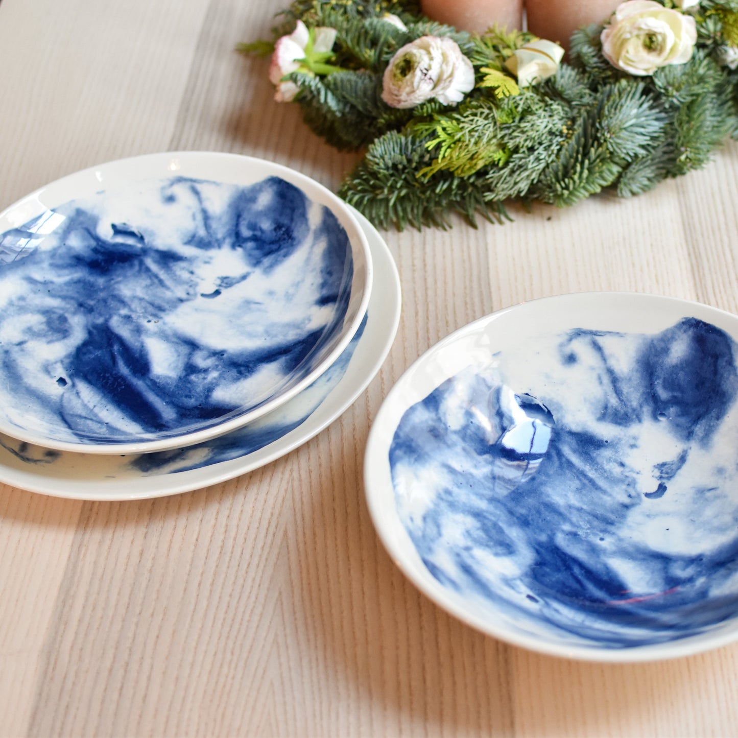 1882 Ltd - Petit Saladier Indigo Storm