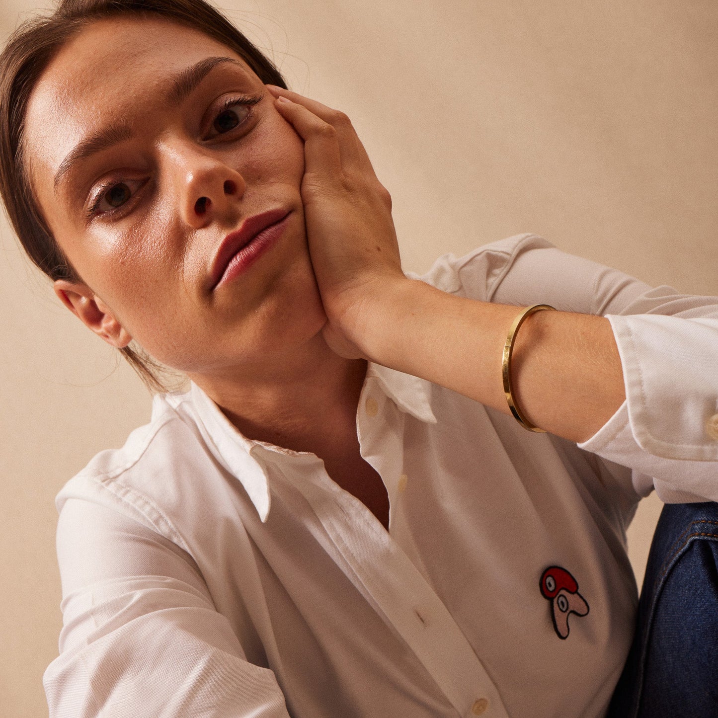 La Chemise Oxford Oeko-Tex Femme par Julien Michaud