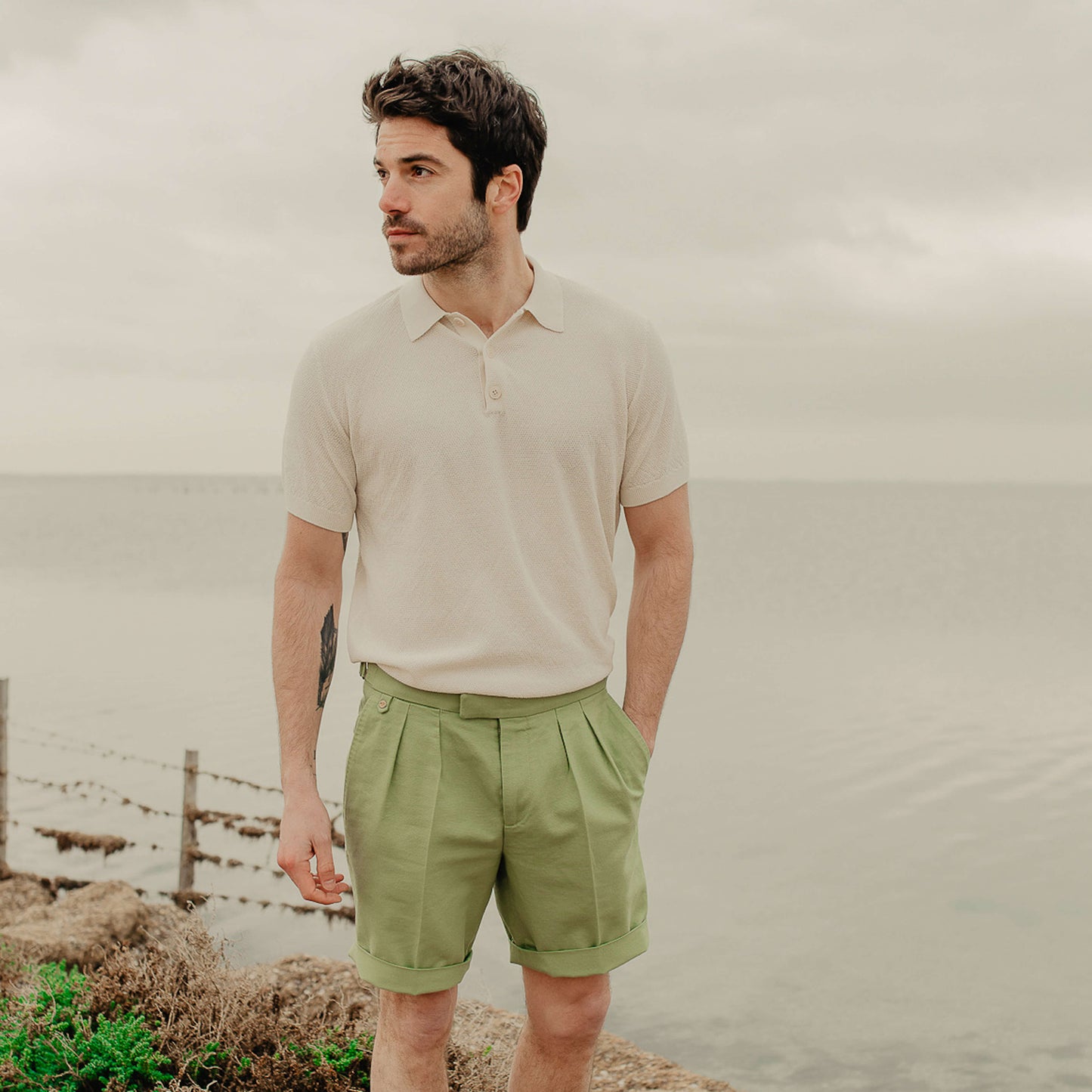 Le Short Tailleur Coton Biologique