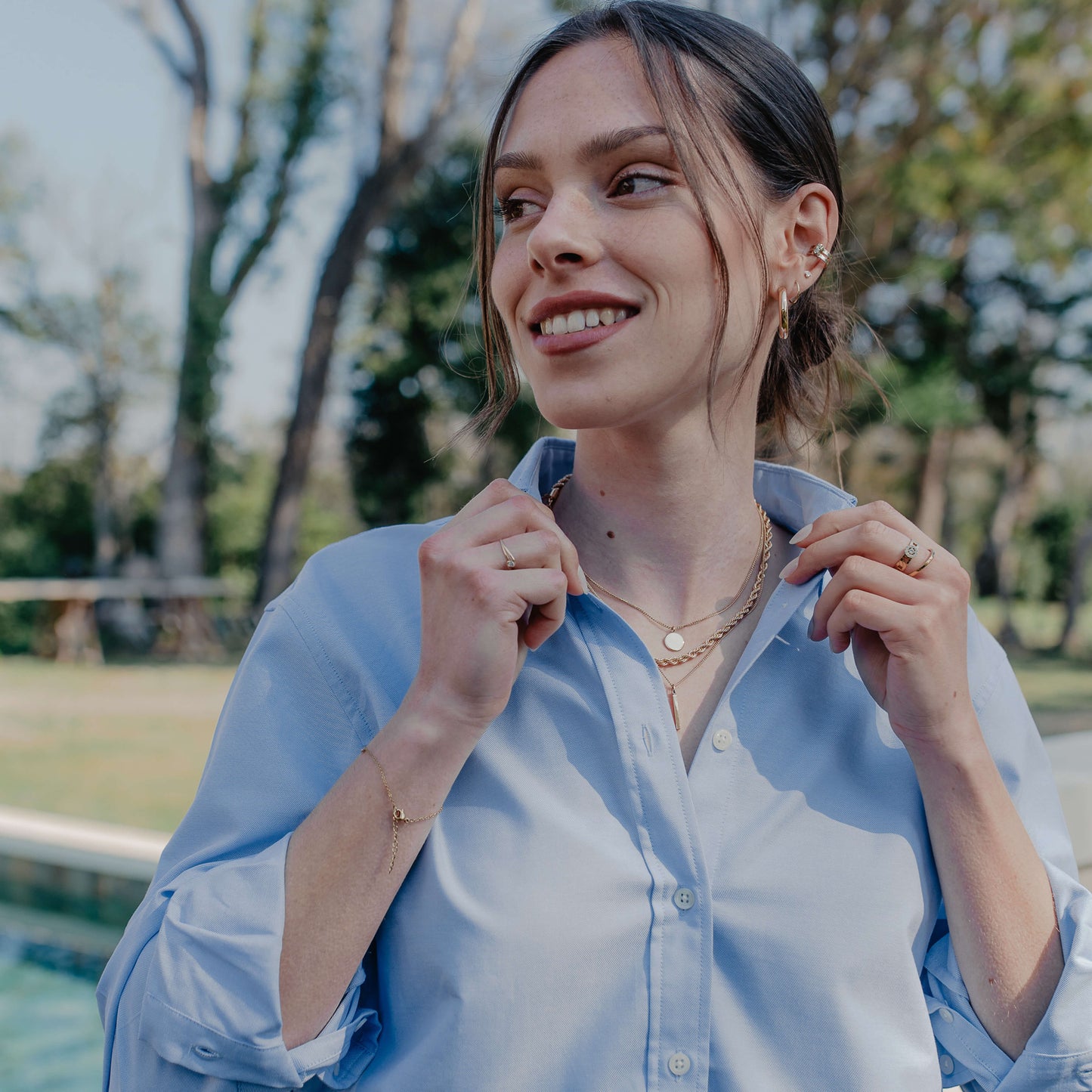 La Chemise Oxford Oeko-Tex Femme