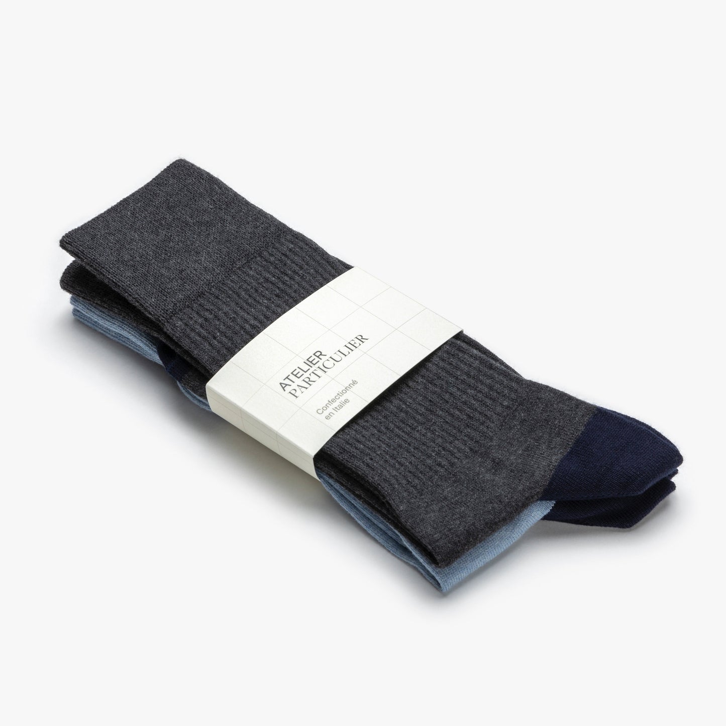 Les Chaussettes Iseo 🇮🇹 Homme - Packs x2