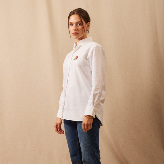 La Chemise Oxford Oeko-Tex Femme par Julien Michaud