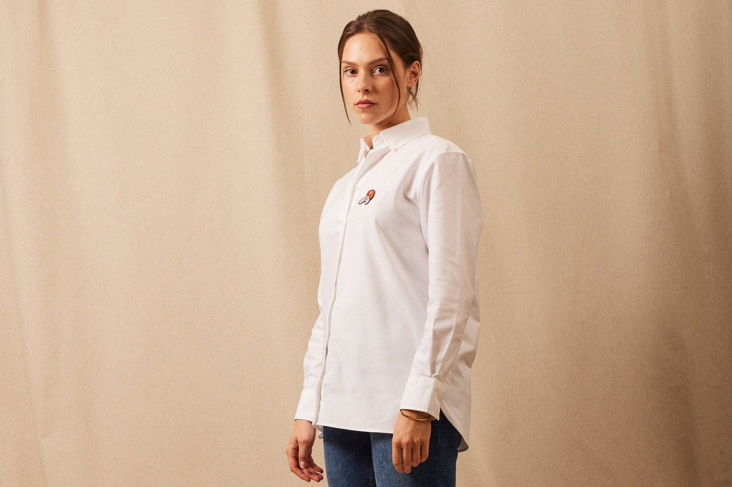 La Chemise Oxford Oeko-Tex Femme par Julien Michaud