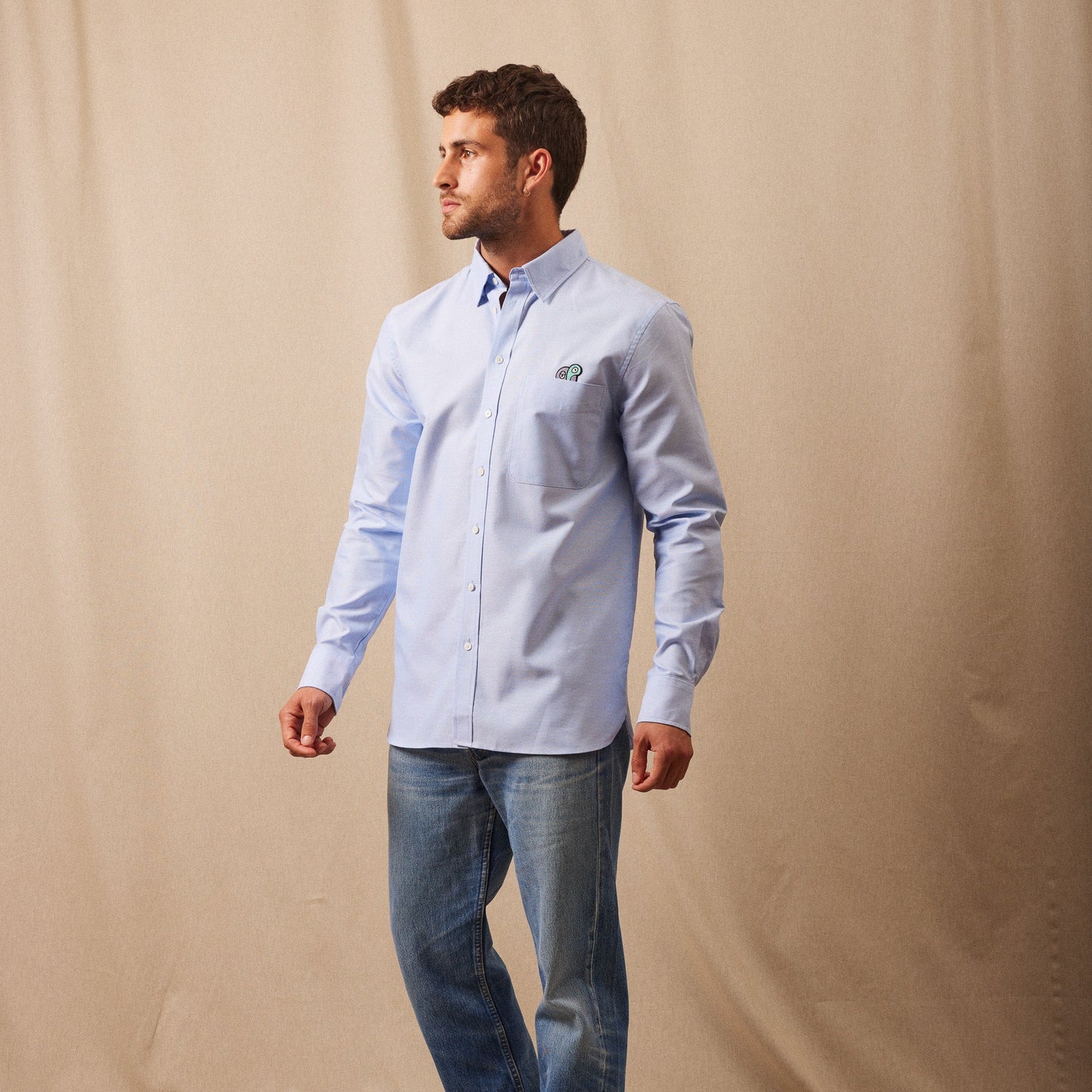 La Chemise Oxford Oeko-Tex Homme par Julien Michaud