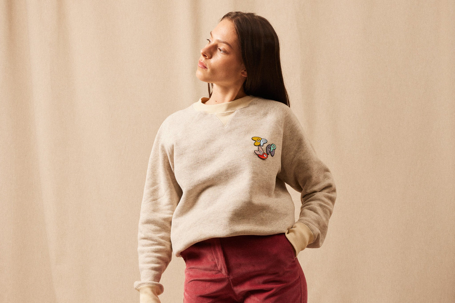 Le Sweatshirt Coton Bio & Yak par Julien Michaud