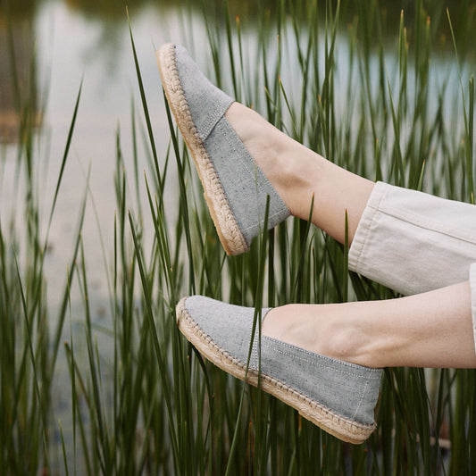 L Espadrille Femme en Lin & Coton Biologique