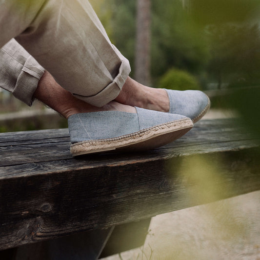 L Espadrille Homme en Lin & Coton Biologique