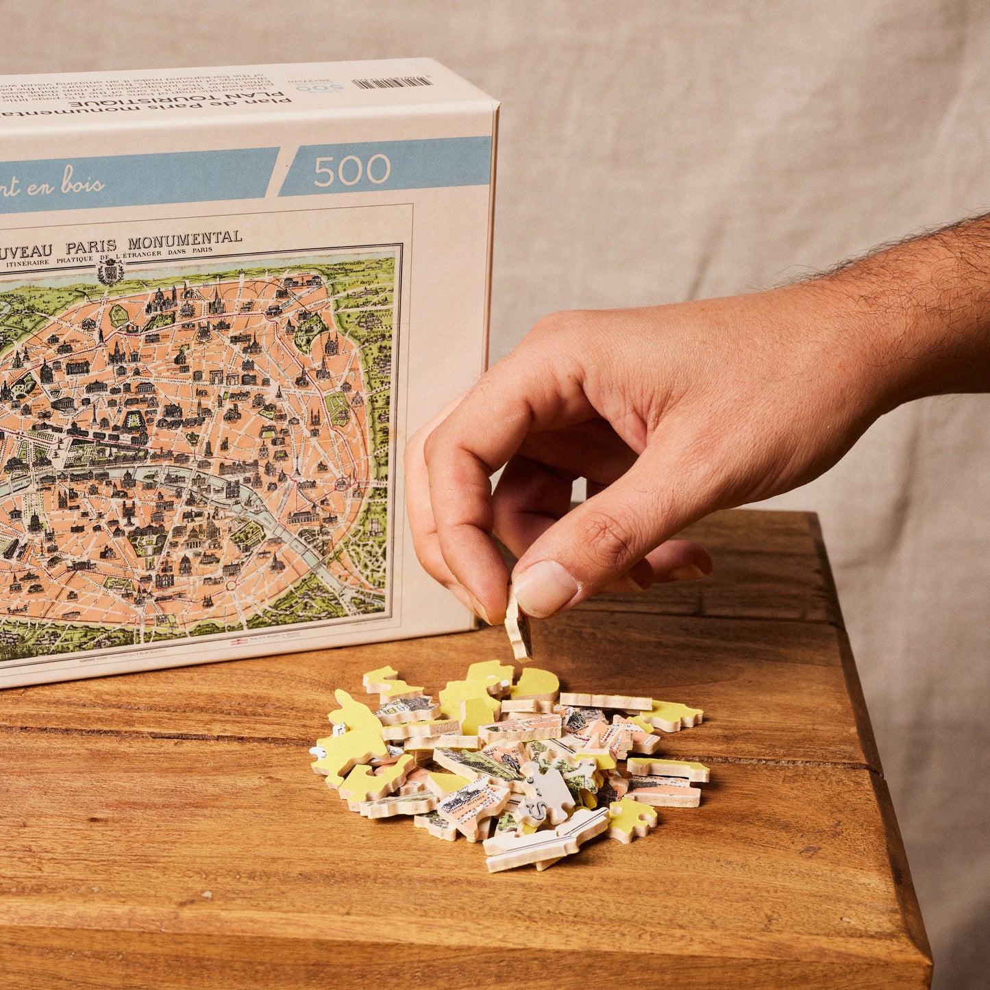 Puzzle Michèle Wilson - Plan de Paris monumental