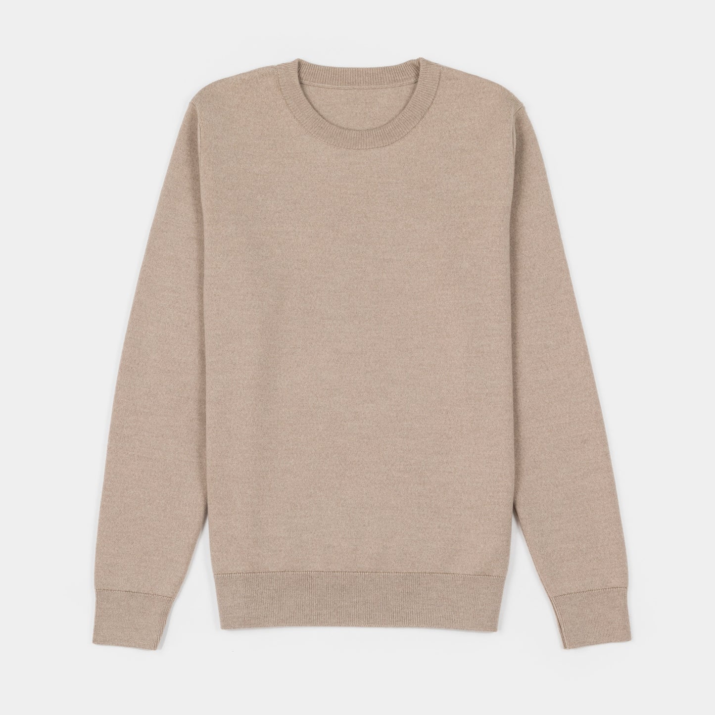 Le Pull Mérinos Interlock Homme