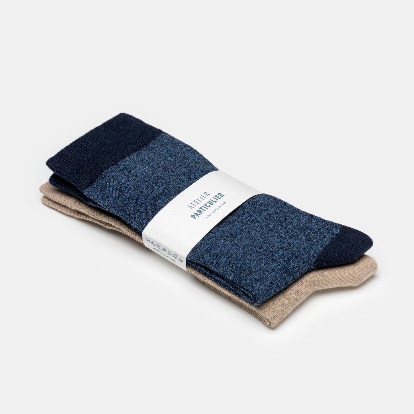 Les Chaussettes Bussière 🇫🇷 Homme - Packs x2