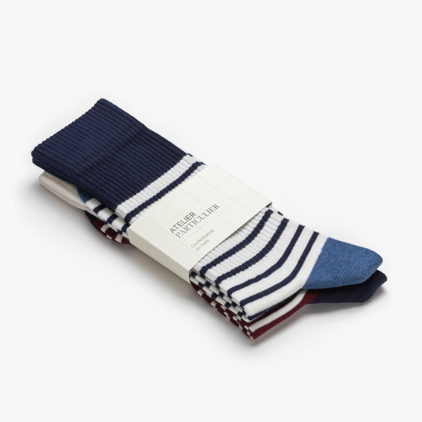 Les Chaussettes Iseo 🇮🇹 Homme - Packs x2