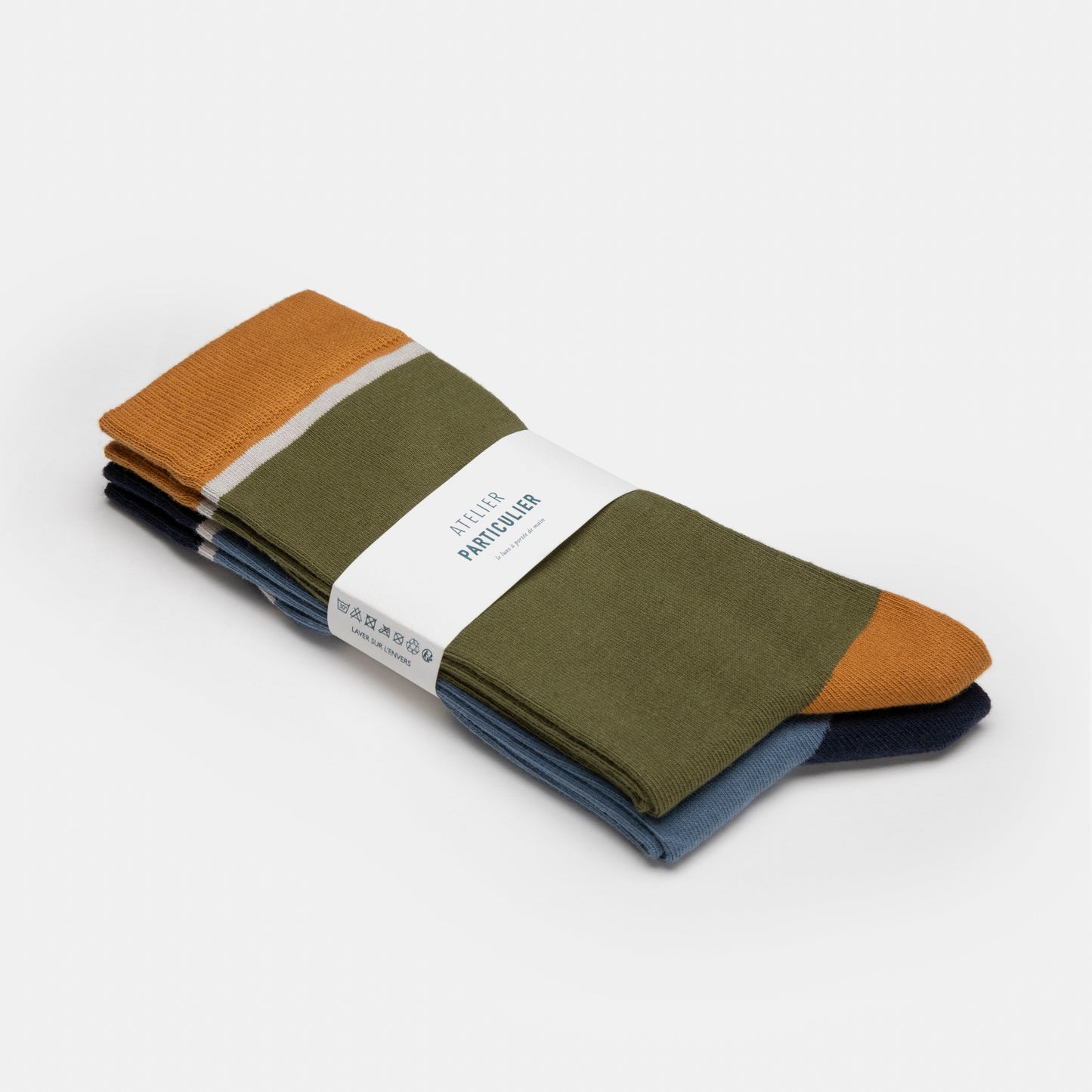 Les Chaussettes Bussière 🇫🇷 Homme - Packs x2