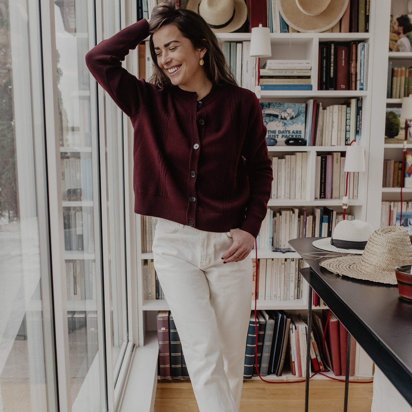 Le Cardigan Mérinos Femme
