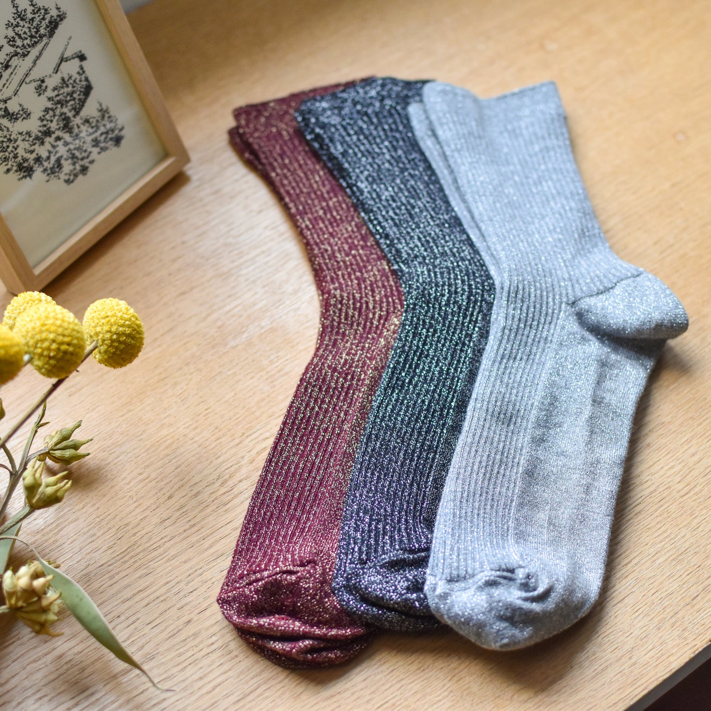 Les Chaussettes Bellac 🇫🇷 Femme - Packs x3
