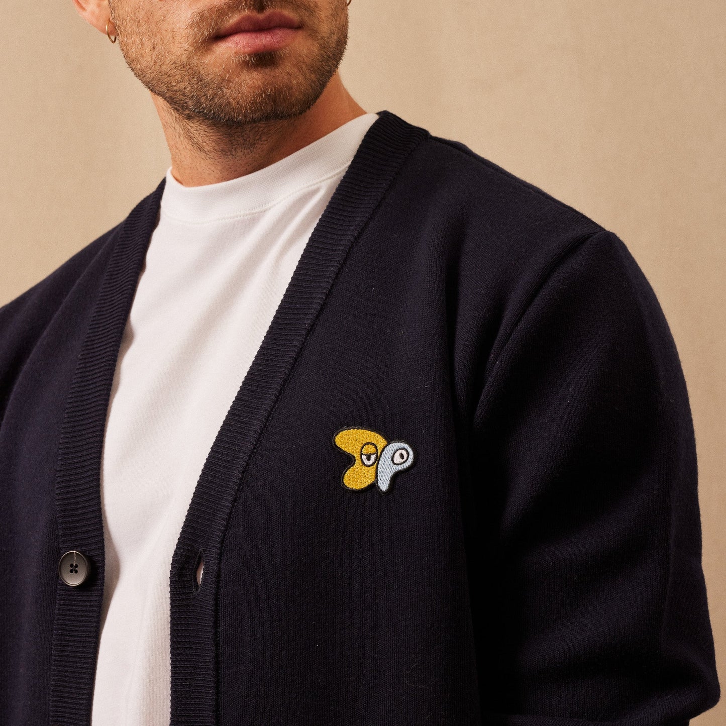 Le Cardigan Mérinos Homme par Julien Michaud