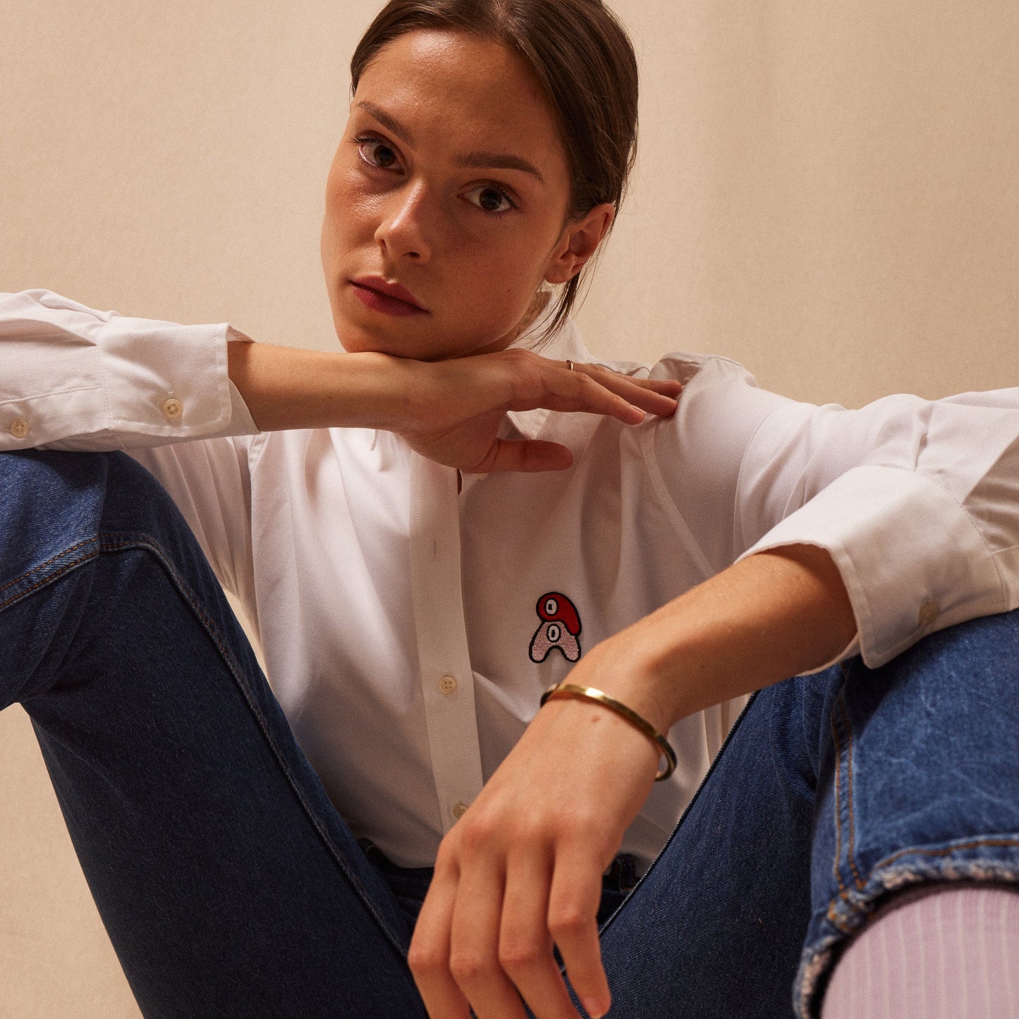 La Chemise Oxford Oeko-Tex Femme par Julien Michaud