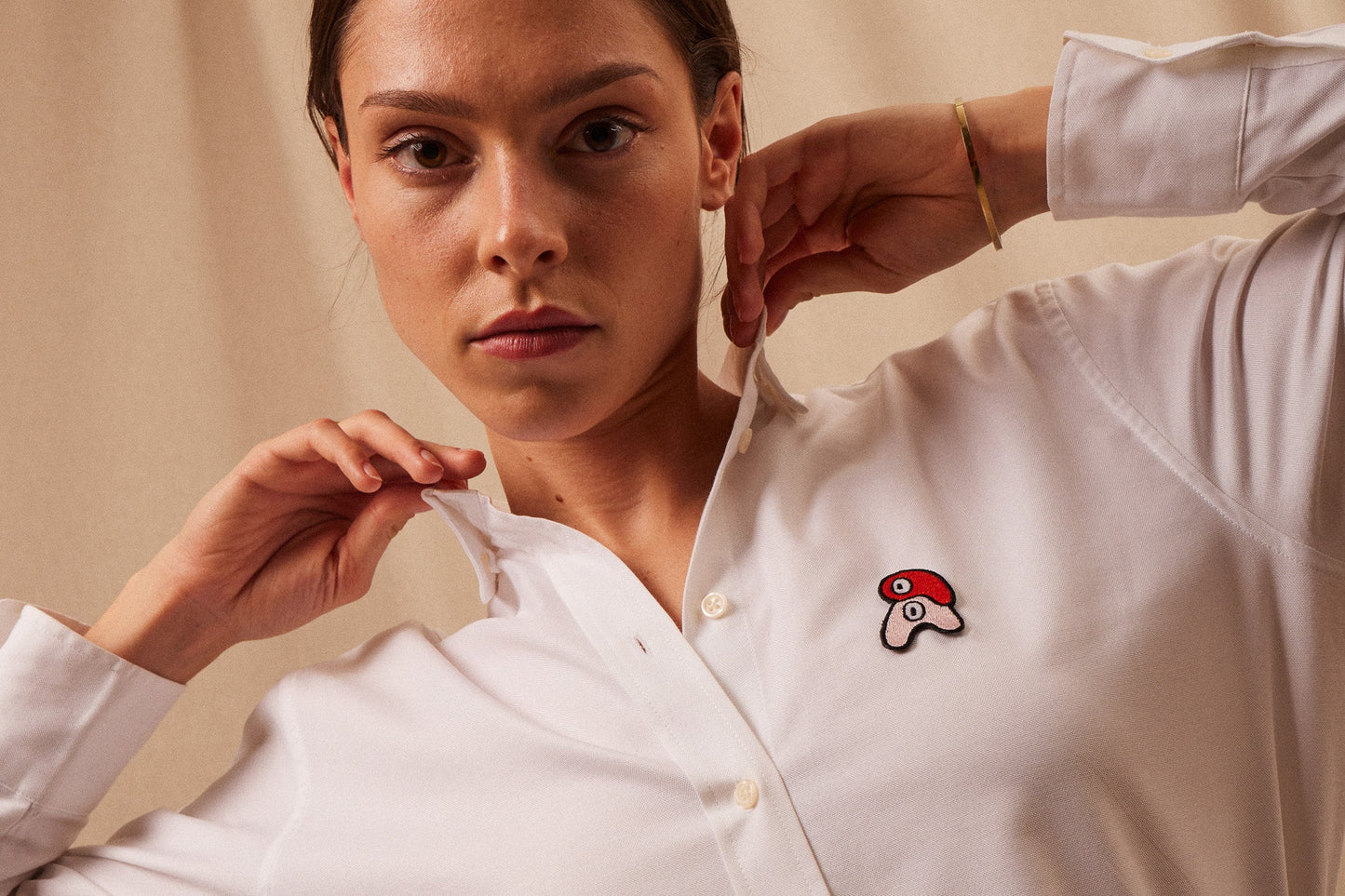 La Chemise Oxford Oeko-Tex Femme par Julien Michaud