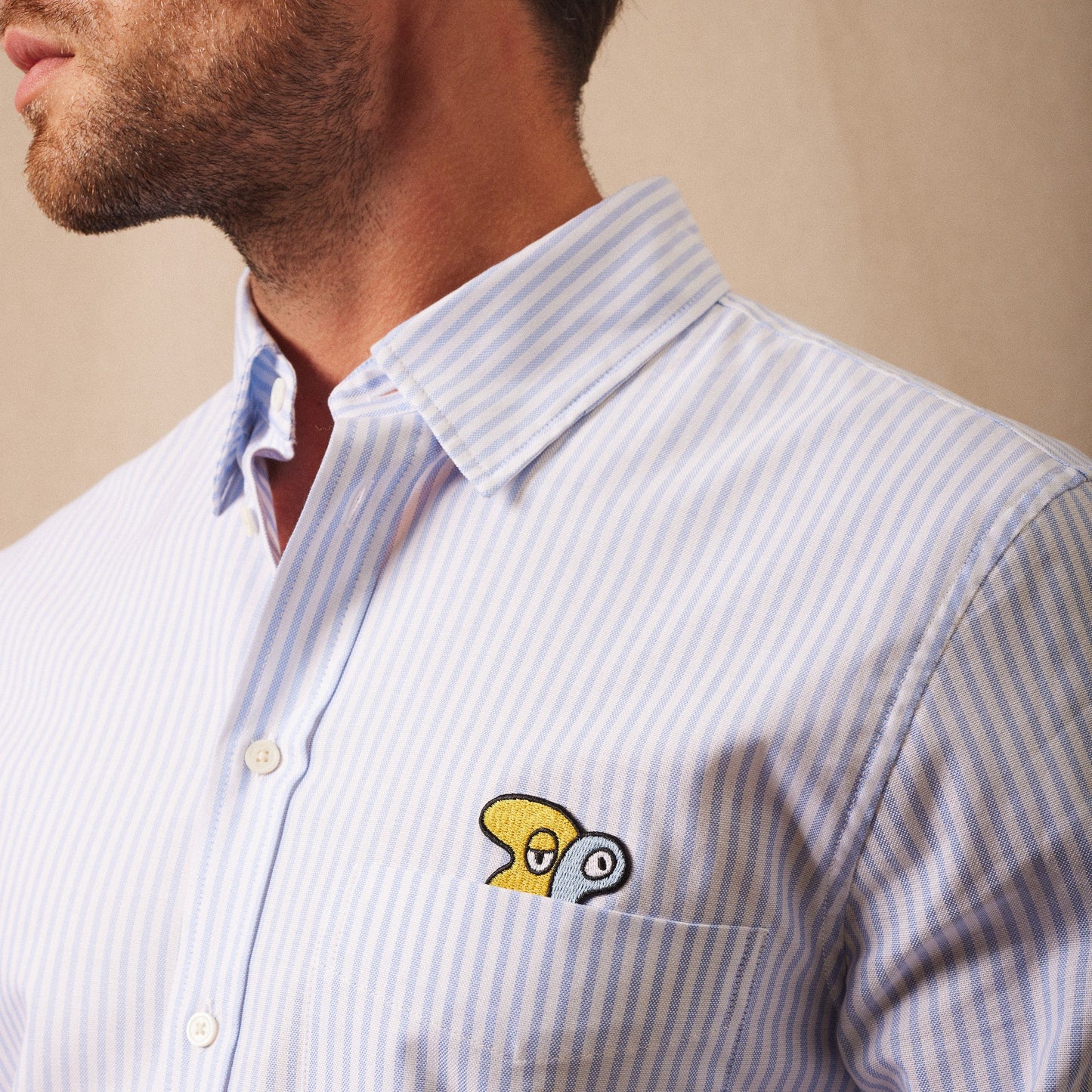 La Chemise Oxford Oeko-Tex Homme par Julien Michaud