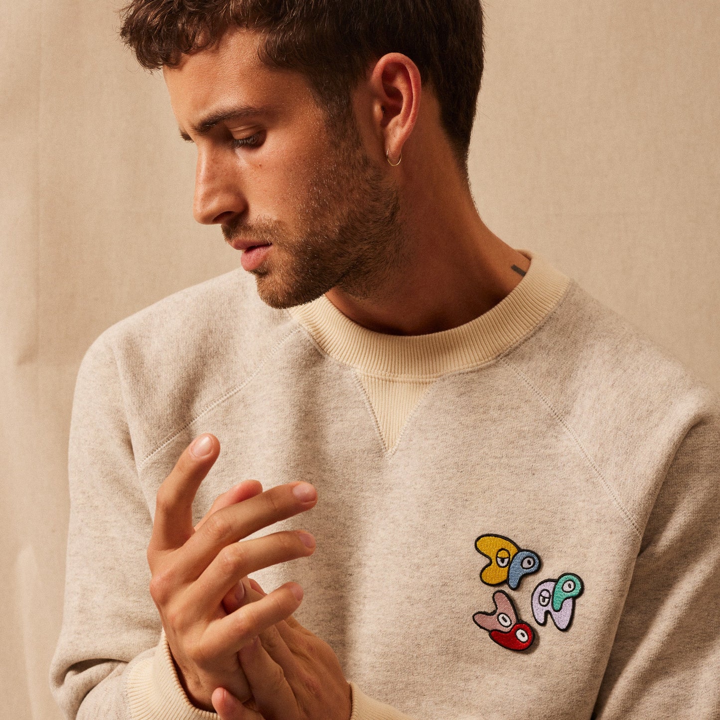 Le Sweatshirt Coton Bio & Yak par Julien Michaud