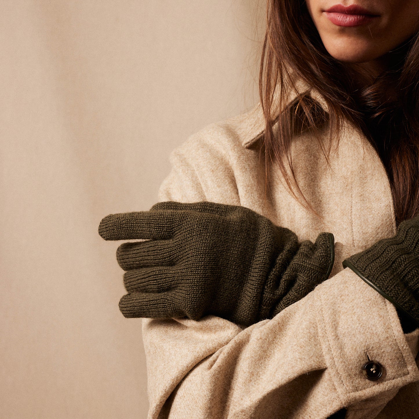 Les Gants Cachemire & Laine