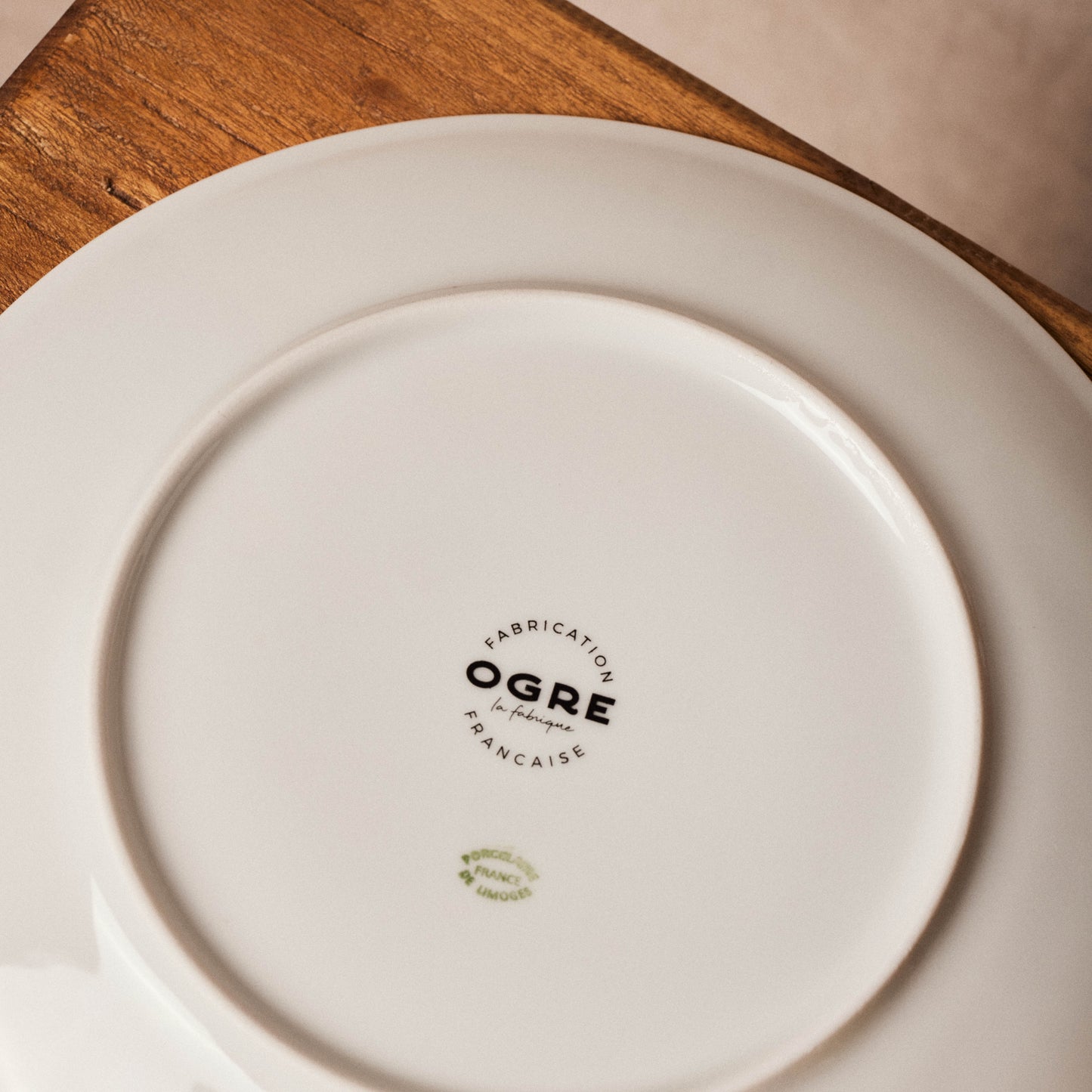 Ogre La Fabrique - Pack 4x Grandes Assiettes