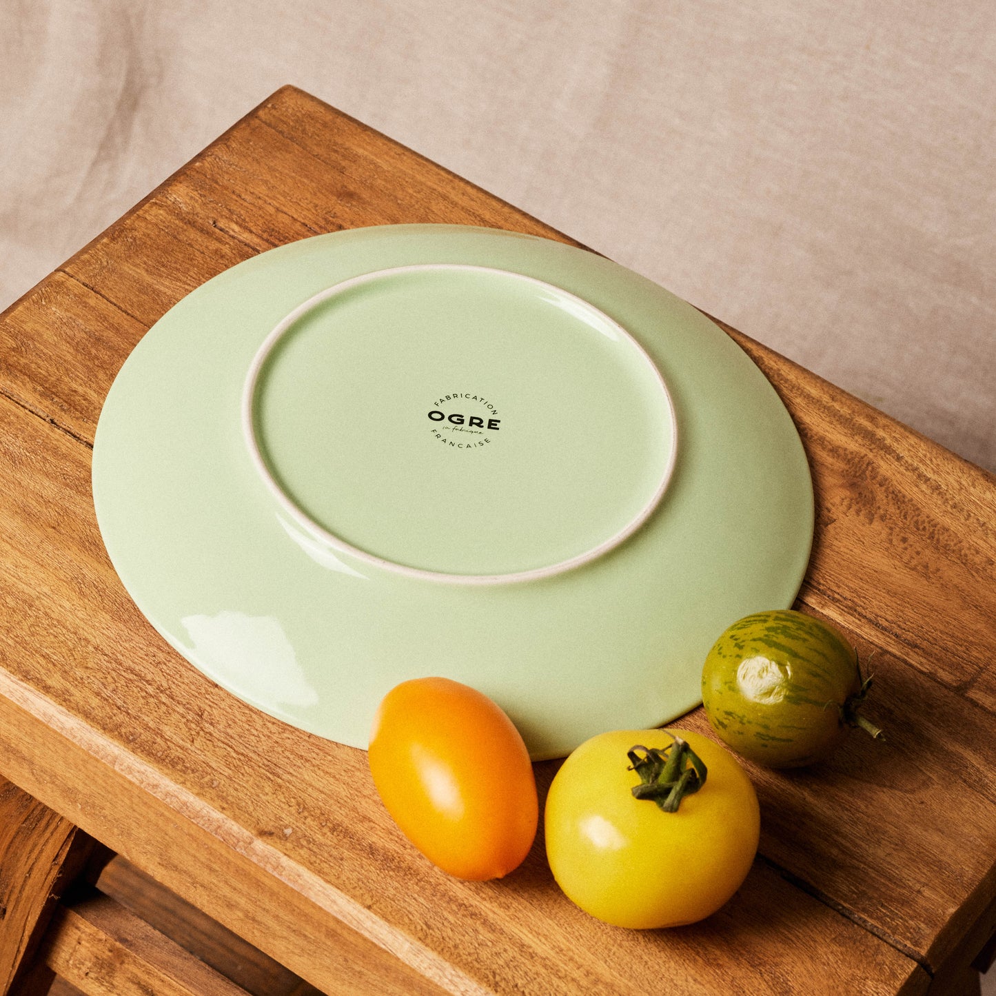 Ogre La Fabrique - Pack 4x Grandes Assiettes