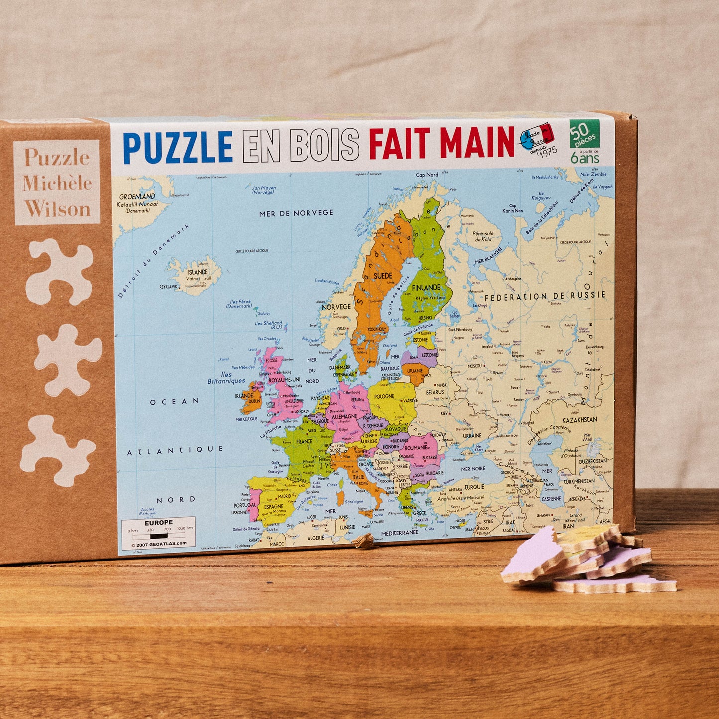 Puzzle Michèle Wilson - La Carte d'Europe
