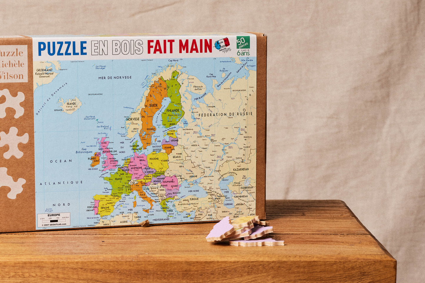 Puzzle Michèle Wilson - La Carte d'Europe