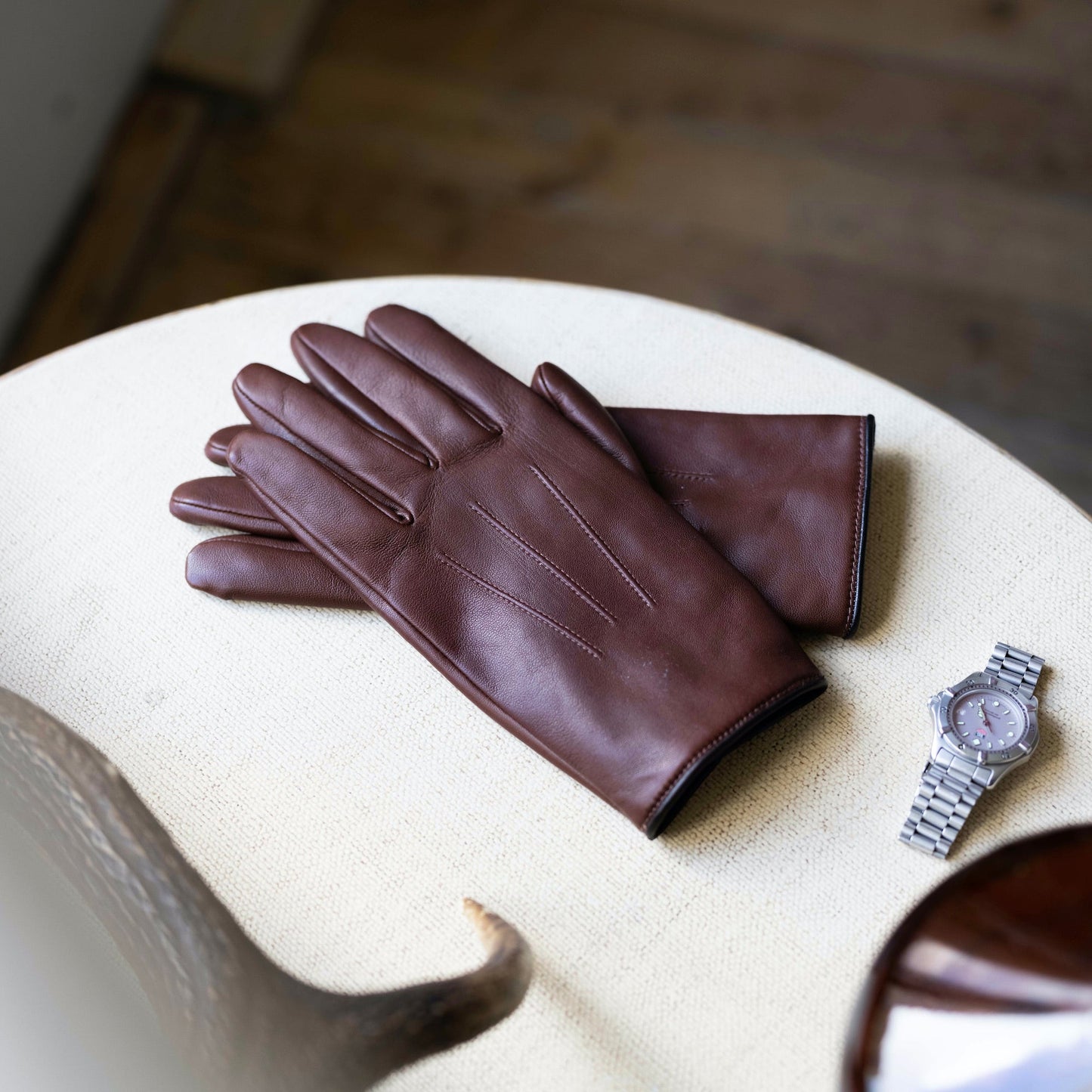 Les Gants Cuir Classiques Homme