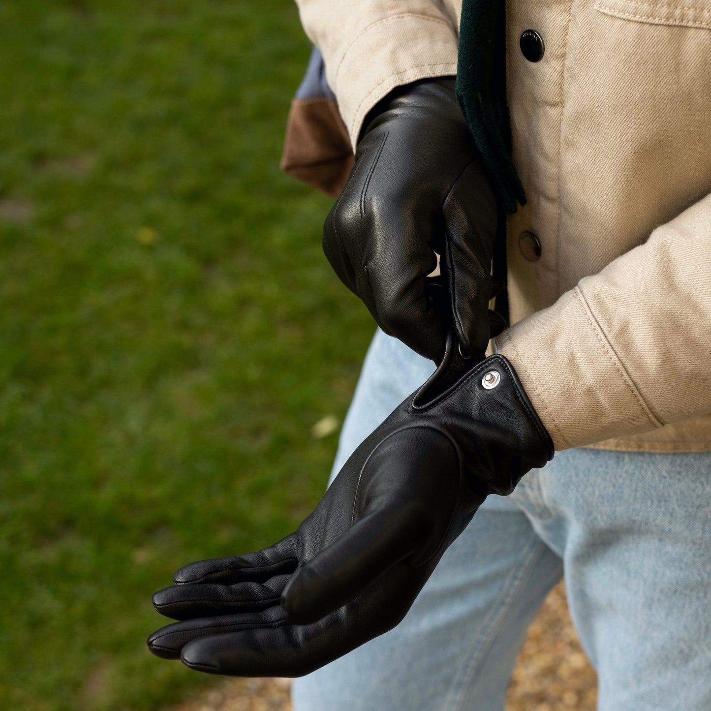 Les Gants Cuir Classiques Homme