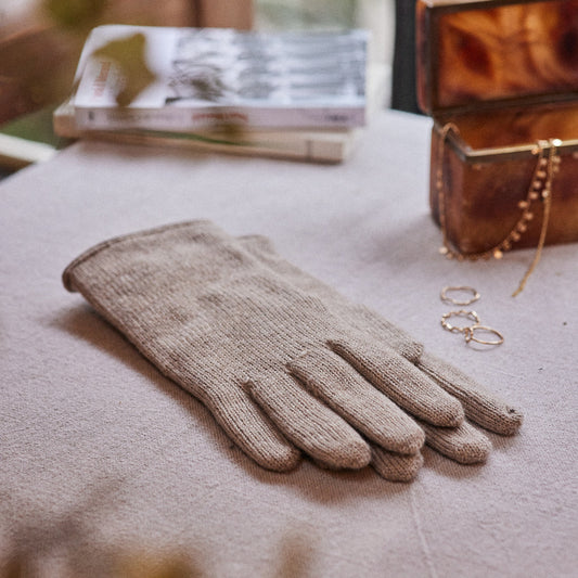 Les Gants Cachemire & Laine Femme