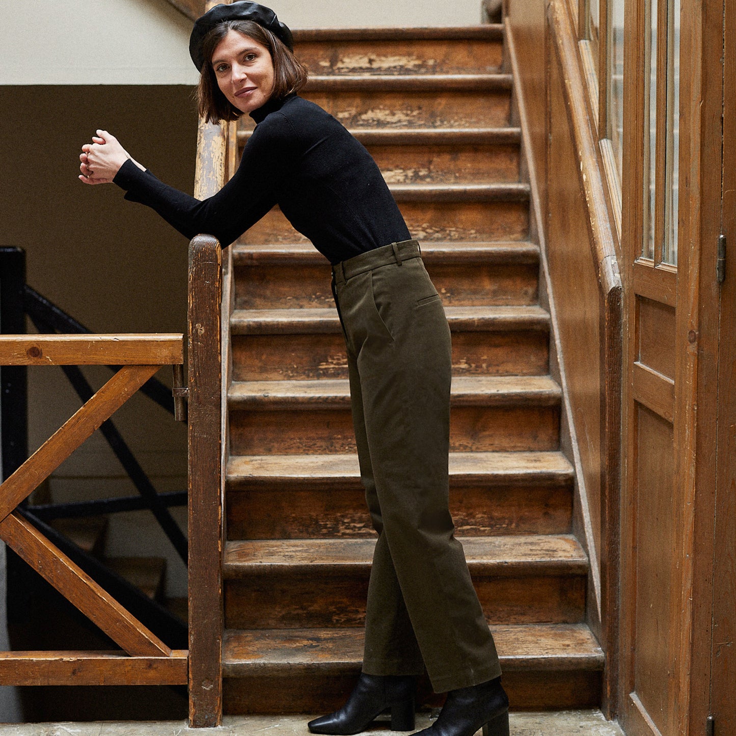 Le Chino Coton Oeko-Tex Femme