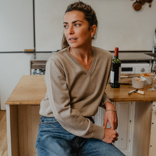 La Maille Mérinos Jersey Femme