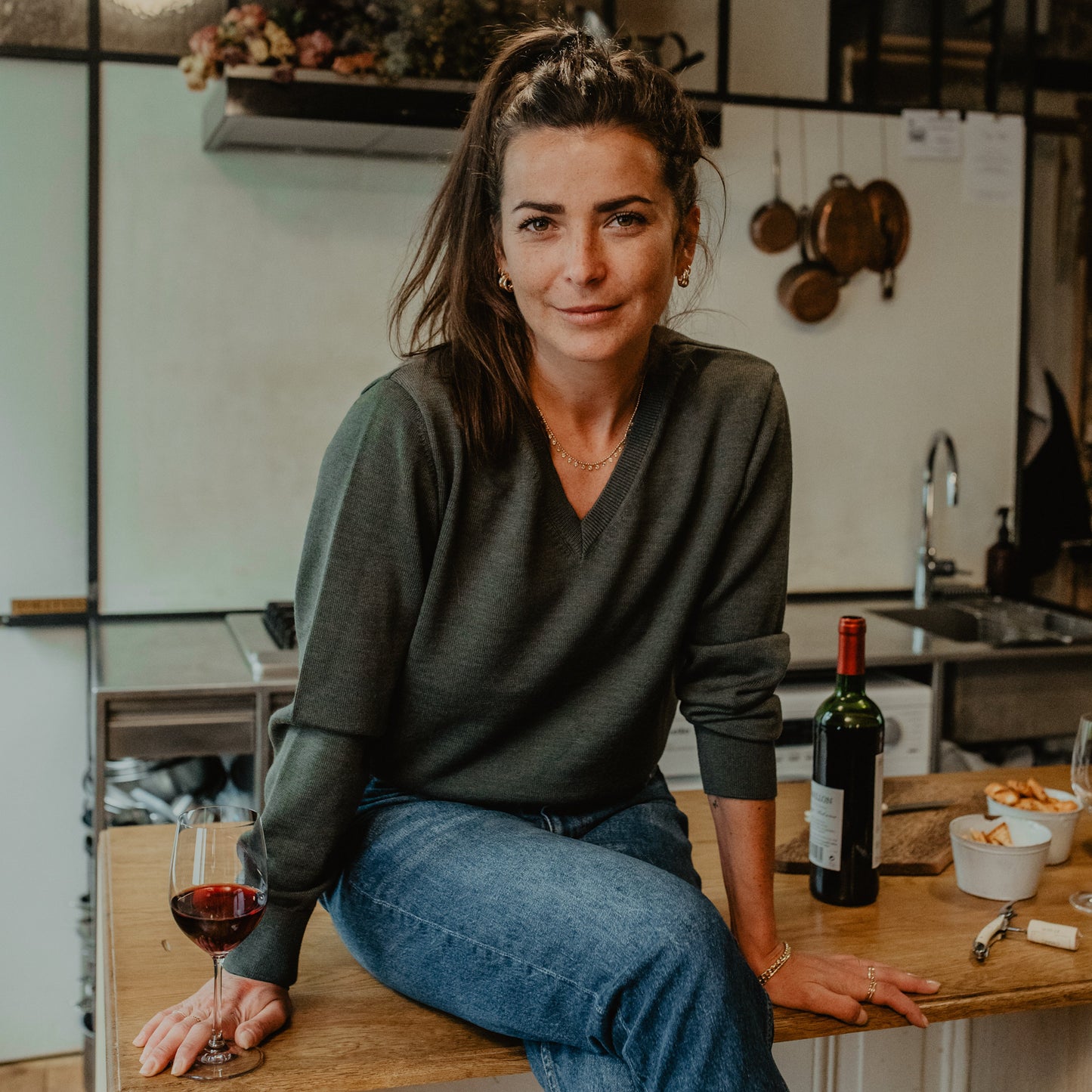 La Maille Mérinos Jersey Femme