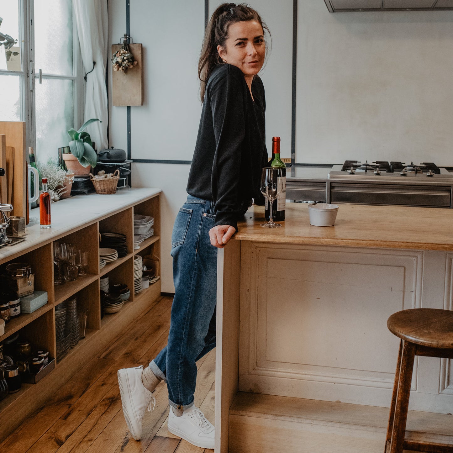 La Maille Mérinos Jersey Femme