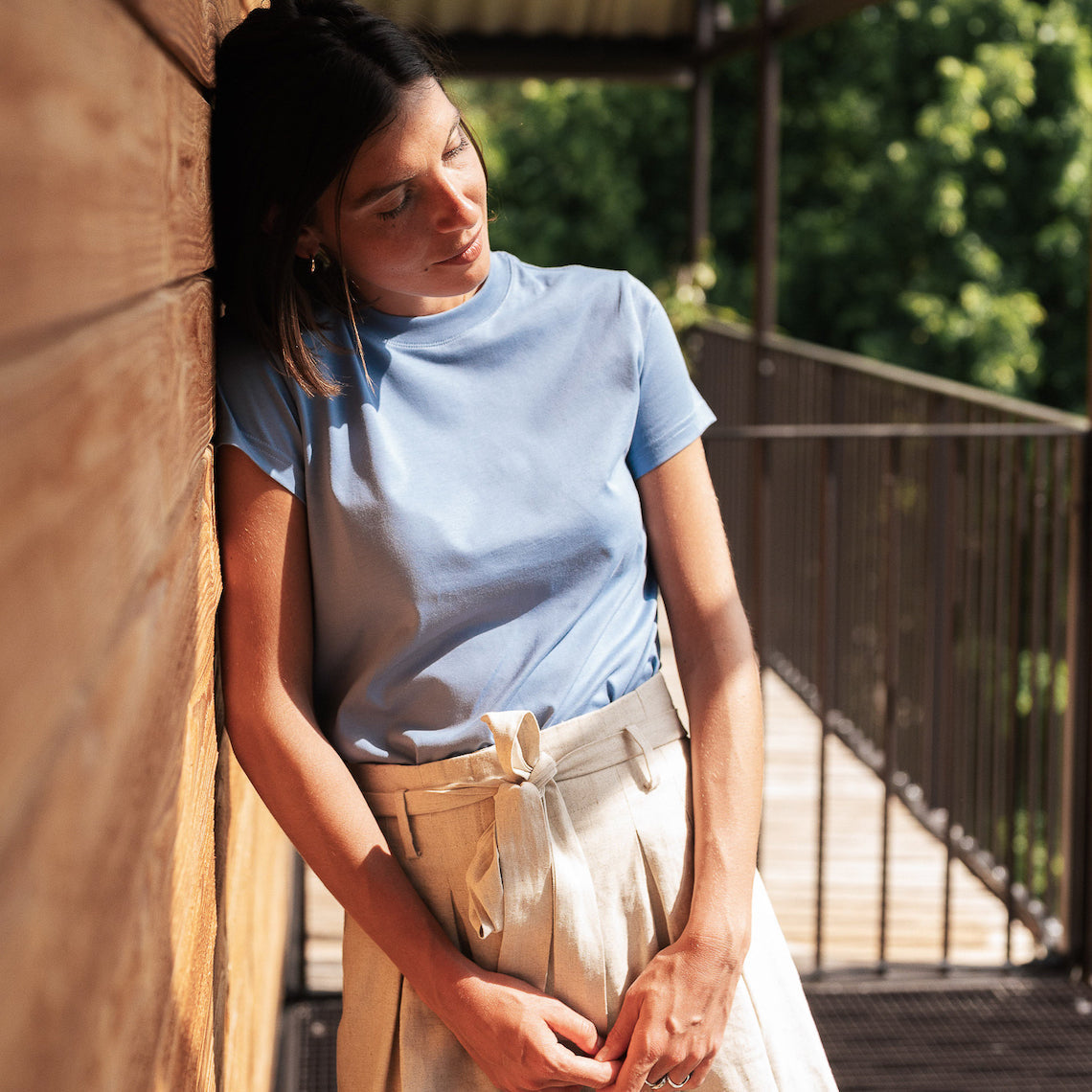 Le T-shirt Coton Supima Femme